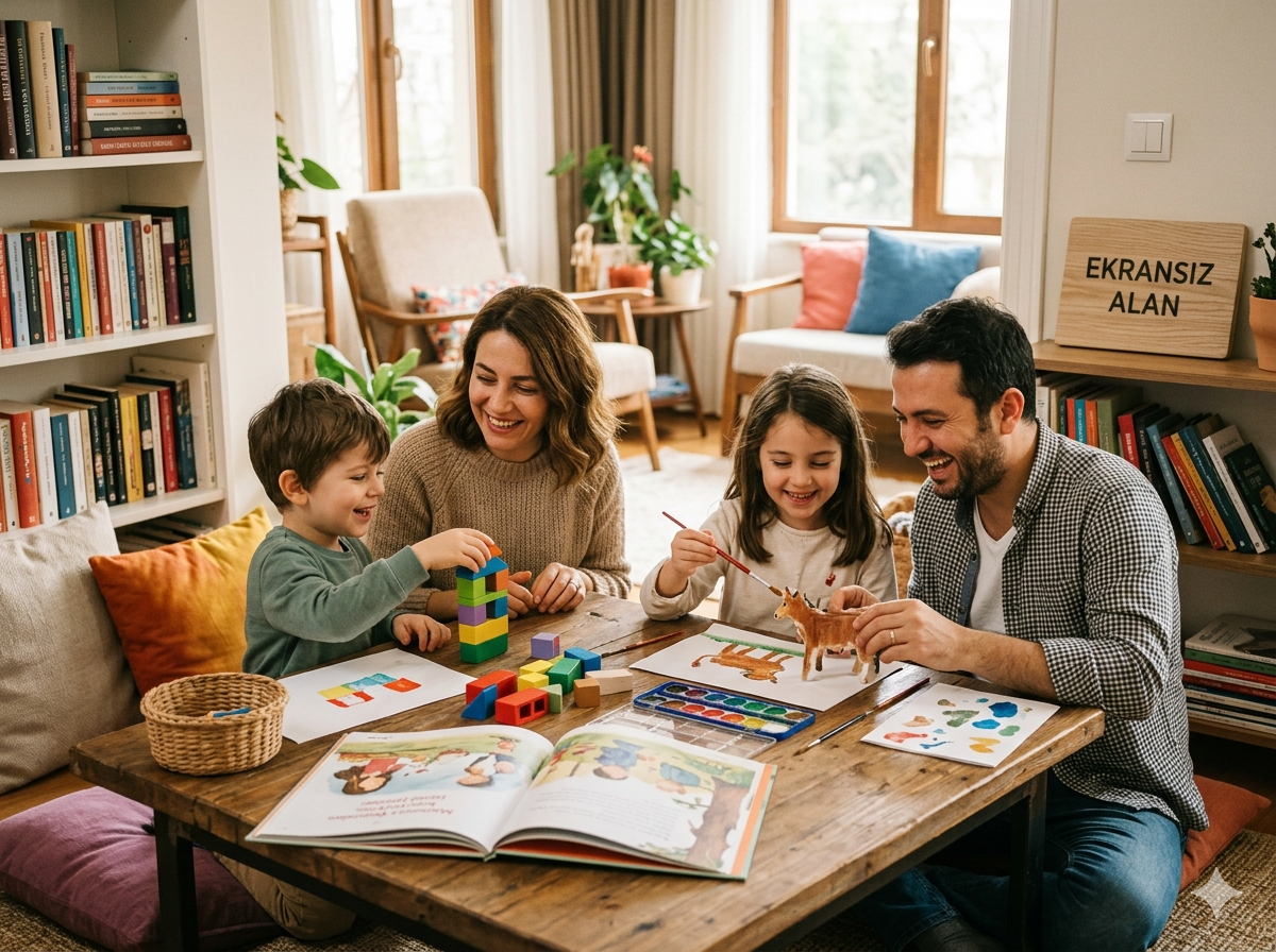 Dijital Dünyada Denge: Çocukları Ekrandan Uzak Tutmanın Etkili Yolları